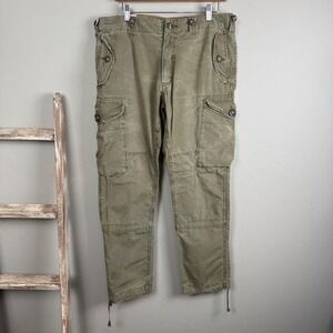 Vintage Polo Ralph Lauren Combat Military Cargo Pants size 36x30